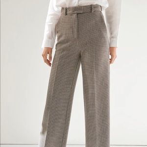 Size 00 Babaton SADIKI Pant Camel/Navy Tt Houndstone